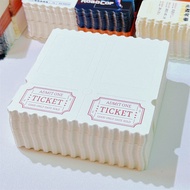 T TICKET Retro TICKET Stub Reverse Light Video Photo TICKET Stub Frame Blank TICKET Stub Homemade Li