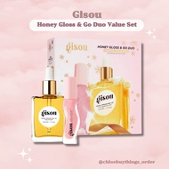 [BILL US] Gisou Honey Gloss & Go Duo Value Set (lip oil + hair care)