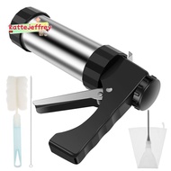 Churrera Churro Maker Machine Stainless Steel Churro Maker Kit with 3 Different Tips Piping Nozzle H