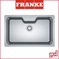 Franke Bell BCX 110-75TL Stainless Steel Sink Under Mounted