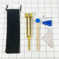 1 Set Of 4 Tuning Forks (128Hz, 256Hz, 512Hz, 528Hz) For Sound Healing, Yoga And Meditation - Profes