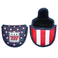 🇲🇾 Lucky 777 Star Golf Putter Mallet / Blade Headcover (Blue Red White) Odyssey TaylorMade Bettinard