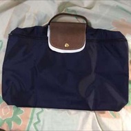 Longchamp 可疊式公事包 （深藍）全新