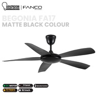 FANCO BEGONIA FA17 52 INCHES DC MOTOR CEILING FAN