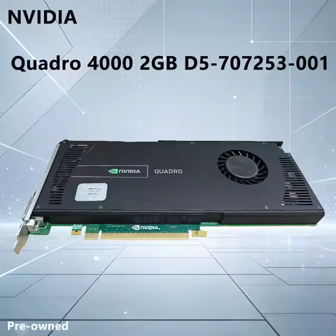 NVIDIA Quadro 4000 2GB GDDR5 256-bit PCIe x16 Graphics Card for Workstation CUDA 256 Cores OpenGL 4.