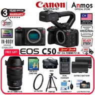 CANON EOS C50 FULL FRAME CINEMA CAMERA SPECIAL BUNDLE SET ( CANON MALAYSIA 3 YEARS WARRANTY)