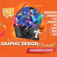 Graphic Design Service Murah (Poster, IG/FB Story, etc)