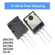 10Pcs 2SA1302 A1302 2SC3281 A1302 2SC3281 C3281 2SA1943 SA1943 2SC5200 C5200  TO-3PL IC Chip In Stoc