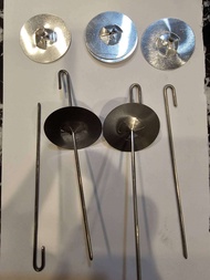 คลิปล็อคตาข่ายโซล่าเซลล์ชนิดสแตนเลส 304 ทั้งชุด J-hook