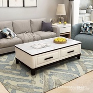 Large Apartment Furniture Board Living Room Coffee Table Rock Simple Combination Set Furniture Moder