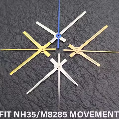 M8285 watch hands green luminous/no luminous needle silver/gold/rose watch pointer accessories fits 