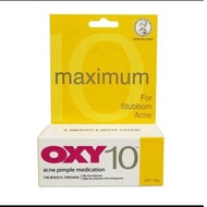 Oxy 10 Acne Pimple Medication 25g