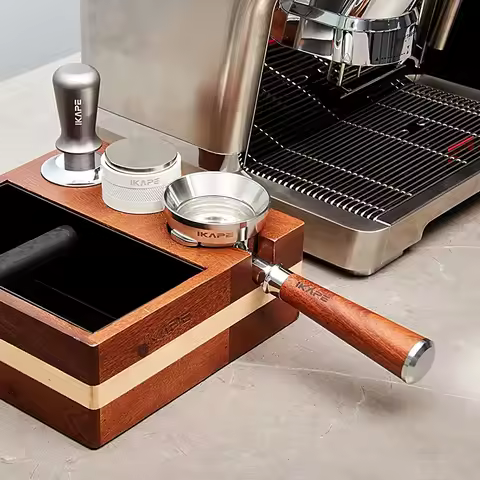IKAPE Bottomless Portafilter for Delonghi/Barsetto/Berivlle/Lamarzocco/Welhome/Flair58/ECM/Lelit/weg