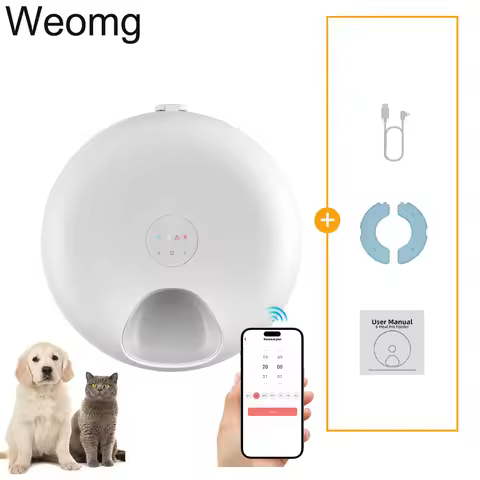 Rechargable Wet Food Cat And Dog Automatic Feeder Wet Food Samart Dispenser Pet Timed Feeding Wet Fo