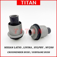 2pc Front Crossmember Bush (od=41.5mm) Nissan Livina L11 X-Gear [2006~2013] Latio C11[2007~2015] Syl