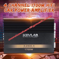 KELVAR K-2900.4 1700 WATT 4 CHANNEL POWER AMPLIFIER