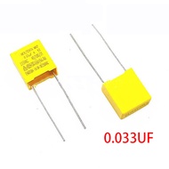 10pcs X2 Safety capacitor 10mm 275VAC 275V 0.01UF 0.022UF 0.033UF 0.047UF 0.1UF 0.15UF 0.22UF 0.33UF