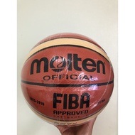Bóng rổ Molten pu (size 567) + kim lưới 2 đôi tất dài cổ