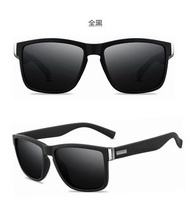 新款運動偏光太陽眼鏡 時尚彩膜墨鏡 歐美風防UV- 綠膜 均碼