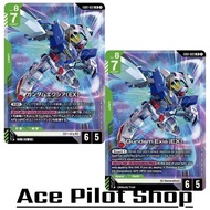 GUNDAM Exia (EX) (LR) Unit Green Lv8 Cost7 <Beach 5> [AP6/HP5] (G Generation) Code EB01-022 CG Card 