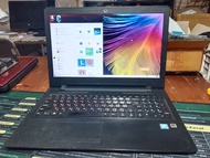 Notebook Lenovo  Pentium n3710 ram  4gb harddisk 500gb จอ 15.6 นิ้ว แบตเตอรี่เก็บนาน ตำหนิจอ