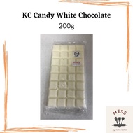 KC Candy Cooking White Chocolate / Coklat Masakan Putih KC/ Halal (200gm)