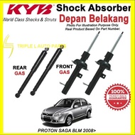 PROTON SAGA BLM 2008> KYB / KAYABA ORIGINAL SHOCK ABSORBER SET