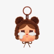 Crying again earphone case bear love make us cry brown brown earpod bag crybaby - original popmart