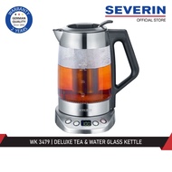 Severin WK 3479 Deluxe Tea & Water Glass Kettle 2 Year Warranty