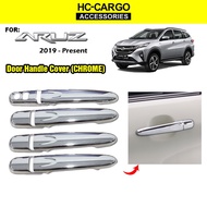 Hc Cargo Perodua Aruz Outer Door Handle Cover - Chrome Moulding Protector Guard  / SUITABLE NEW TOYO