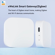 eWeLink Zigbee Wireless Gateway Keselamatan Pintu dan Tingkap Set Penderia Keselamatan Suhu Magnet d