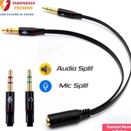 Rnd Splitter Aux Jack 35mm Female to Dual 35mm Male HiFi Mic And Audio Stump L43 2 to 1 Audio Splitter Cable For PC Desktop SmartphoneHP Warranty Guarantee Computer Audio Converters Can Be Original As