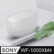 Timo SONY WF-1000XM4 藍牙耳機專用 TPU透明保護套(附扣環)