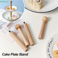 EGALLY Cake Stand, Wood 3 Tier Cake Plate Stand,  2 Tier Desserts Holder Wedding Party