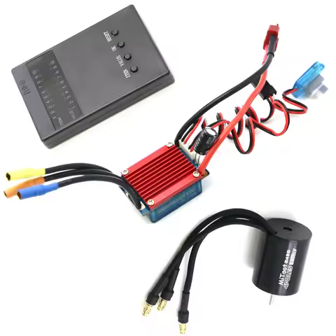 2430 5800KV / 7200KV 4P Sensorless Brushless Motor & 25A Brushless ESC with Programmer Card Combo Se