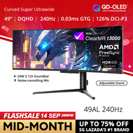 PRISM+ 49AL 240 Hz | 49" Curved Ultrawide OLED 0.03ms 148% sRGB Gaming Monitor [5120 x 1440]