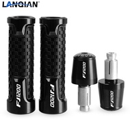 Motorcycle Accessories 7/8" 22MM Handlebar Hand Grips Handle Bar End Cap plug For YAMAHA YZF FJ1200 