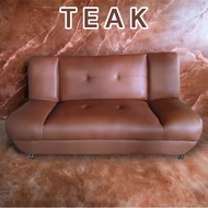 Sofa Bed โซฟาปรับนอน3ระดับ ขนาด155Cm. นั่งได้2-3คน เหมาะสำหรับคอนโด ห้องพัก Minimal Style หนังเทียมท