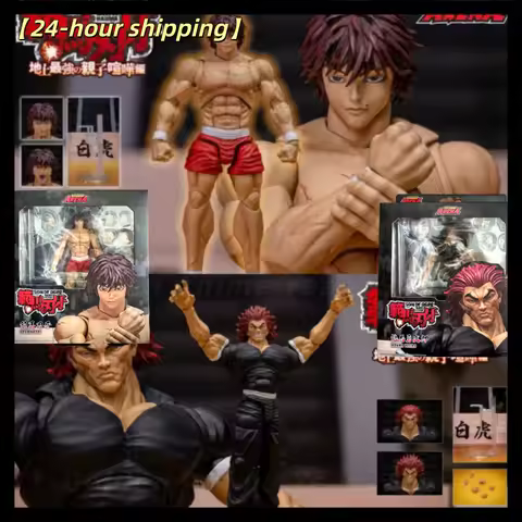 【Spot Goods】Original STORM TOYS ARENA: Banma Baki and Yujiro 1/12 Scale Collectible Gift
