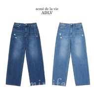 [acme de la vie] RECYCLE COTTON DENIM PANTS