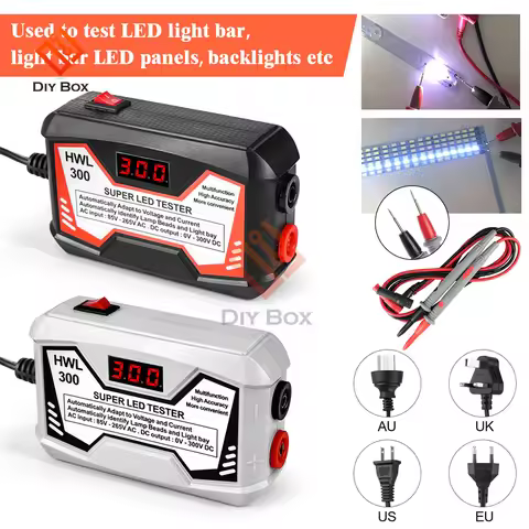 LED Lamp and TV Backlight Tester Multipurpose LED Strips Beads Test Tool Measurement Instruments LED
