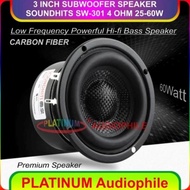 Termurah!!! Speaker Subwoofer 3 Inch Woofer Hifi Speaker High Quality