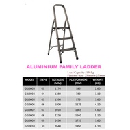 FOLDABLE ALUMINIUM LADDER FAMILY LADDER