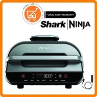 Ninja AG551 Foodi Smart XL Indoor Grill & Air Fryer with Digital Probe, Roast, Bake, Broil Dehydrate