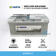 LN6 AGM | H15 | DIN105L | DIN105 Varta Silver AGM Dynamic (Made In Germany) Car Battery