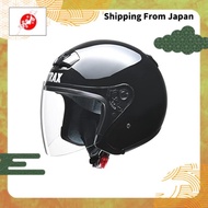 (From Japan)LEAD Motorcycle Helmet Jet STRAX SJ-4 Black BIG 63~64cm