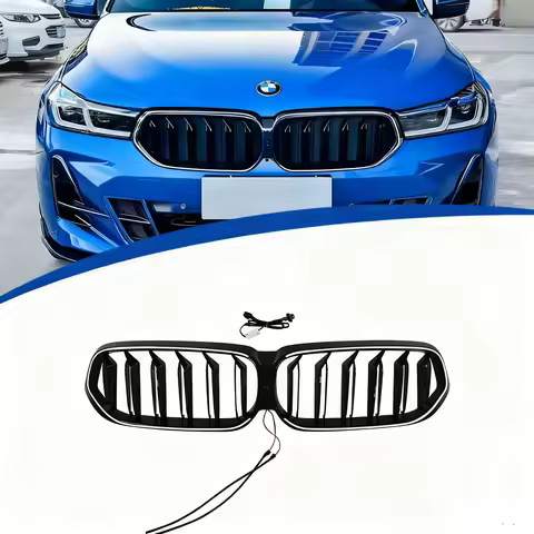 LED Front Racing Facelift Upper Radiator Grille For BMW 6 Series GT G32 630i 640i M Sport 2021-2025 