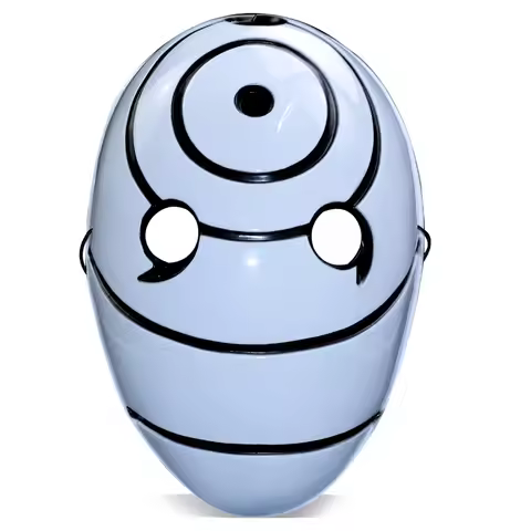 Cartoon Anime Naruto Uchiha Akatsuki Madara Uchiha Masquerade Cosplay Party PVC Mask Props