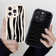 Phone Case For VIVO Y15 Y16 Y15s Y17 Y17S Y12 Y12S Y11S Y02 Y02S 4G Y11 2023 Black White Pink Luxury