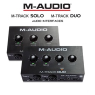 M-AUDIO M-Track DUO/SOLO 2 in 2 out audio interface recording sound card recording arranger mixing C